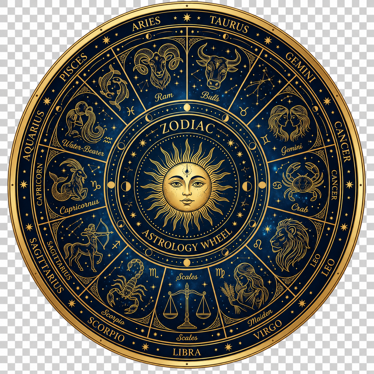 Zodiac Wheel